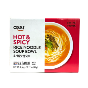 hot & spicy rice noodle soup 육계장맛 쌀국수 (8 pkgs)