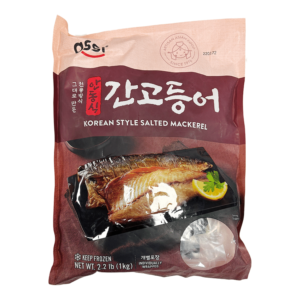 korean style salted mackerel