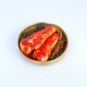 radish top kimchi 총각김치